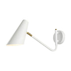 Contemporary Hoxton Wall Sconce with Conical Shade - Single Light