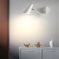 Contemporary Hoxton Wall Sconce with Conical Shade - Single Light