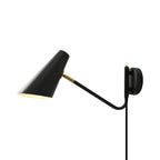 Contemporary Hoxton Wall Sconce with Conical Shade - Single Light