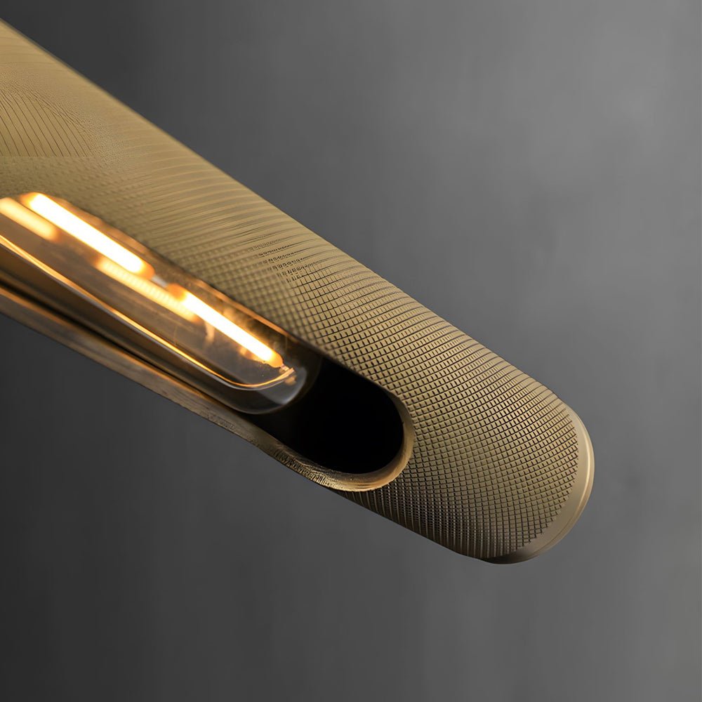 Modern Ribbed LED Vanity Light Bar