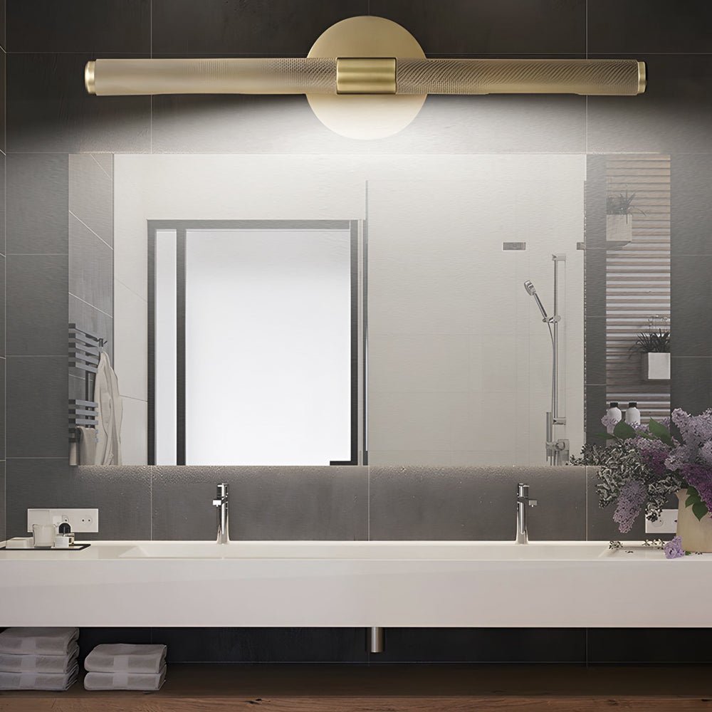 Modern Ribbed LED Vanity Light Bar