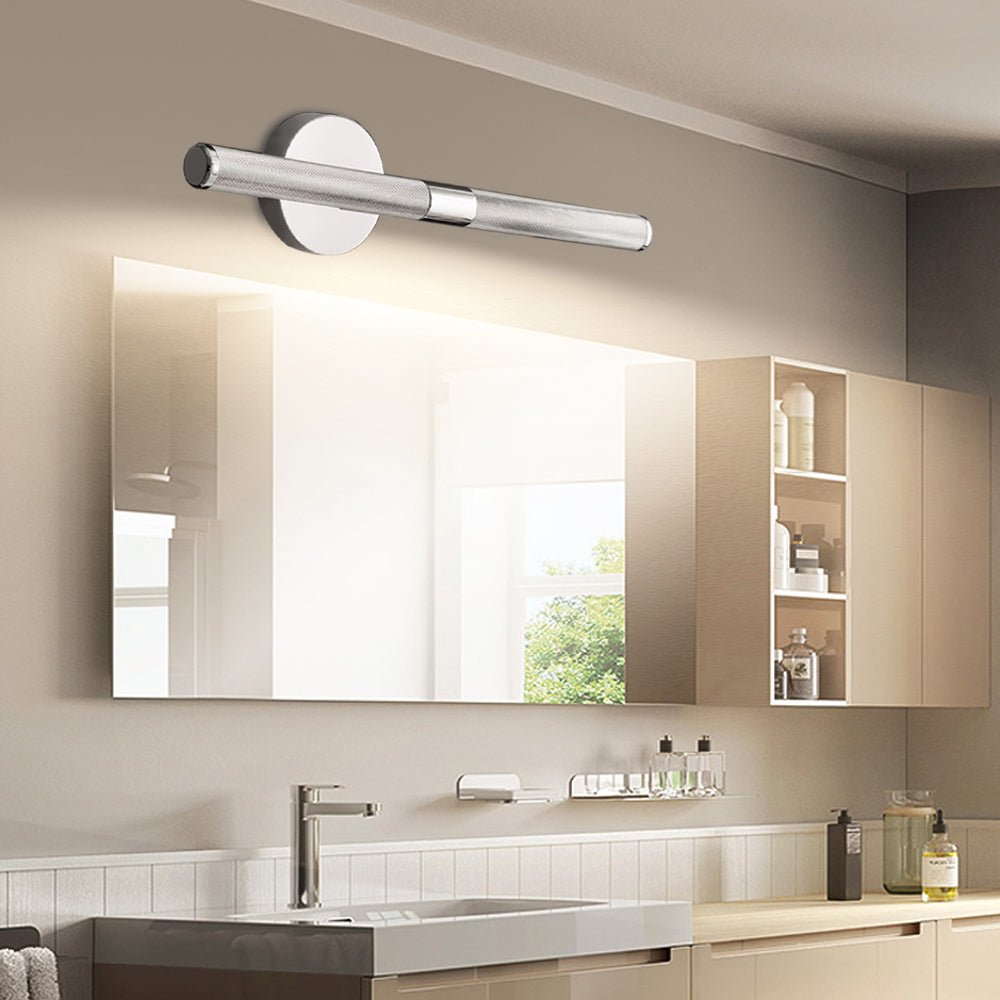 Modern Ribbed LED Vanity Light Bar