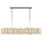 Premium LED Cloud Stone Chandelier with Full Copper Ceiling Fixture