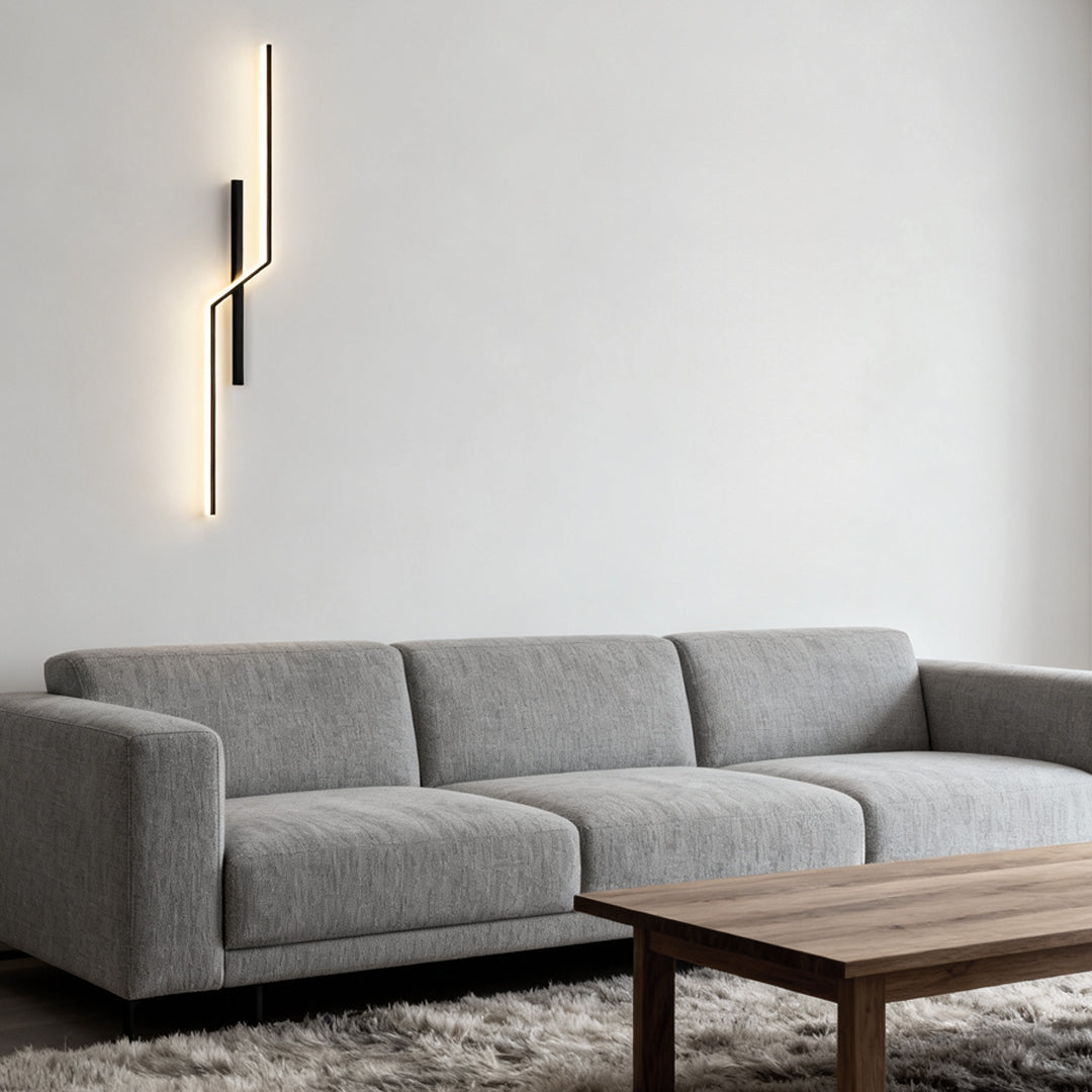 Sleek Modern LED Wall Sconce - Minimalist Decorative Light