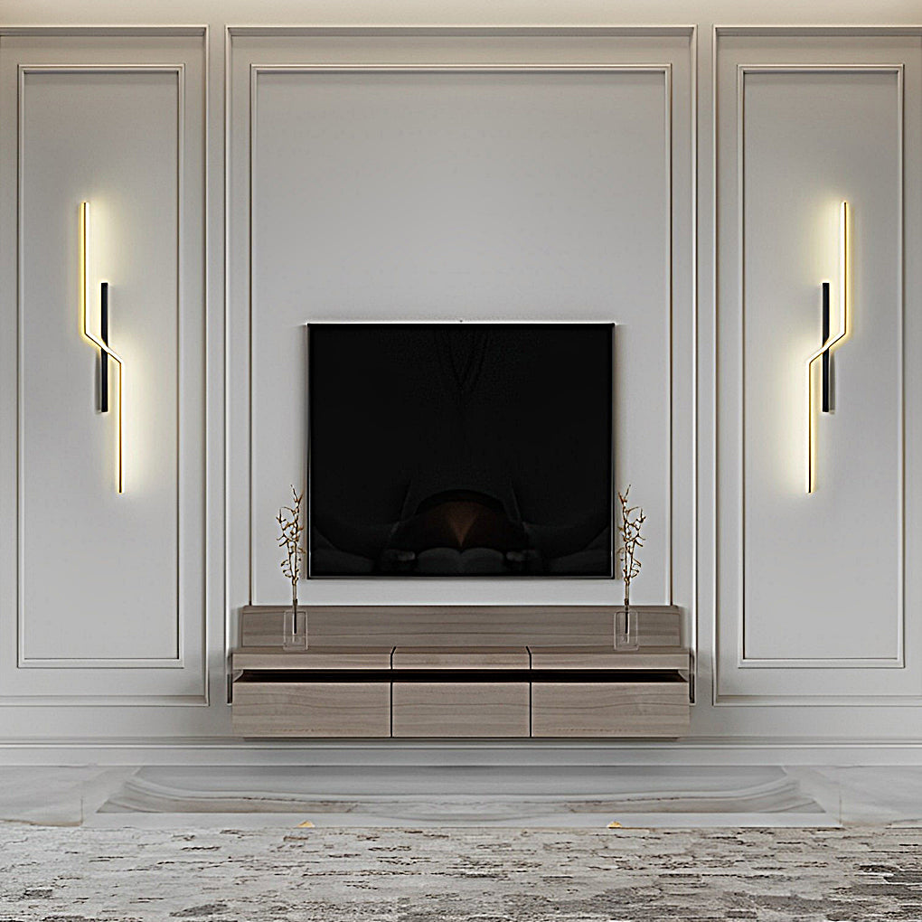 Sleek Modern LED Wall Sconce - Minimalist Decorative Light