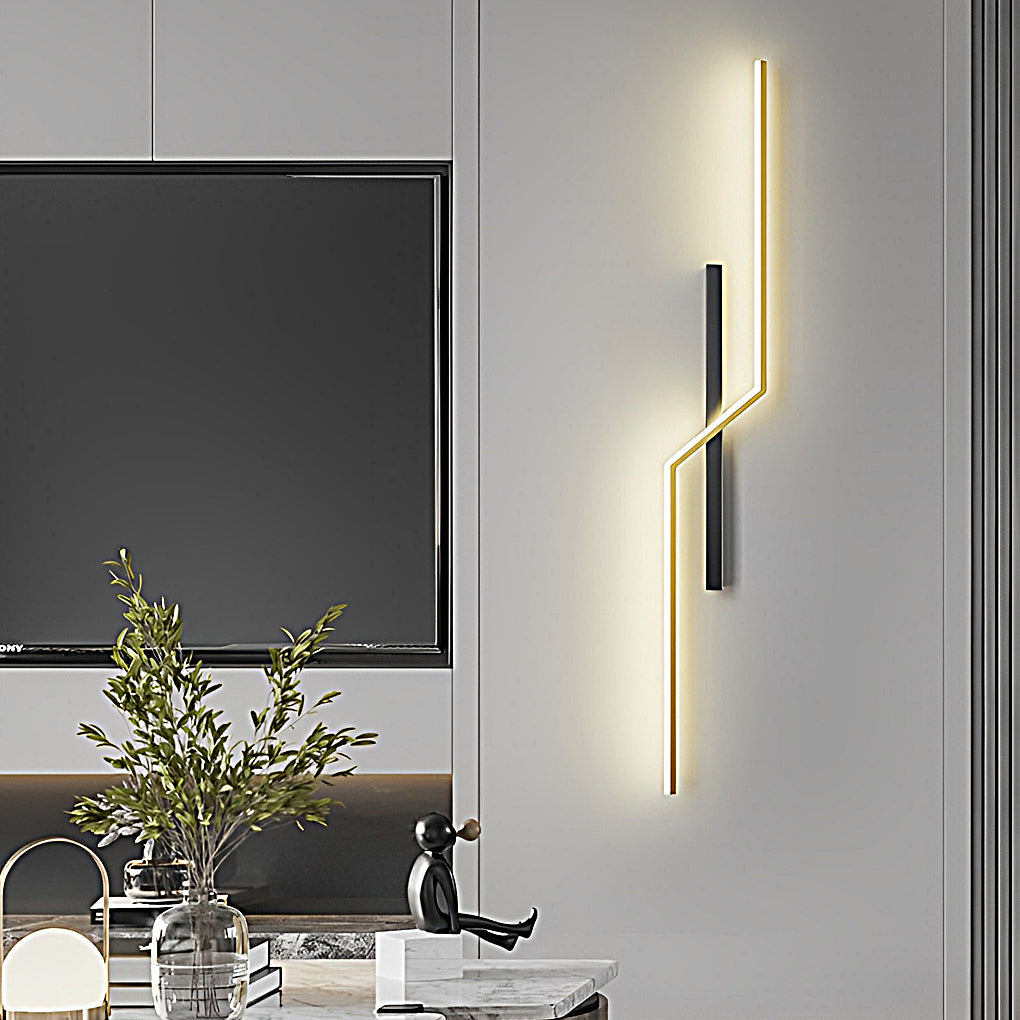 Sleek Modern LED Wall Sconce - Minimalist Decorative Light