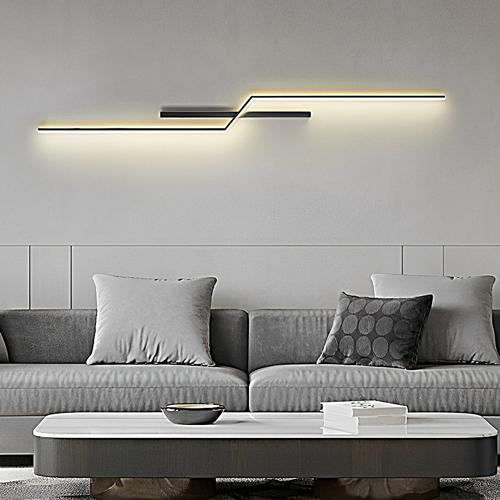 Sleek Modern LED Wall Sconce - Minimalist Decorative Light
