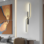 Sleek Modern LED Wall Sconce - Minimalist Decorative Light