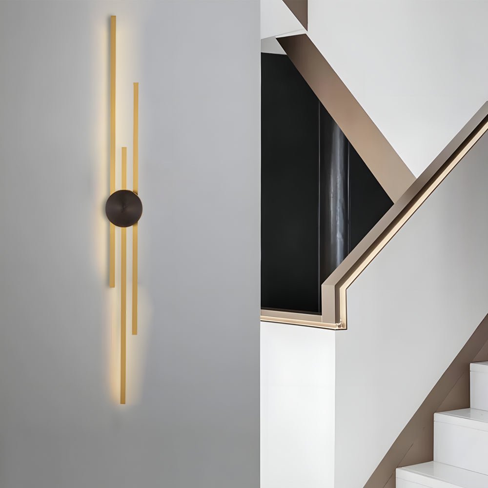 Minimalist LED Linear Wall Sconce - Modern Integrated Lighting