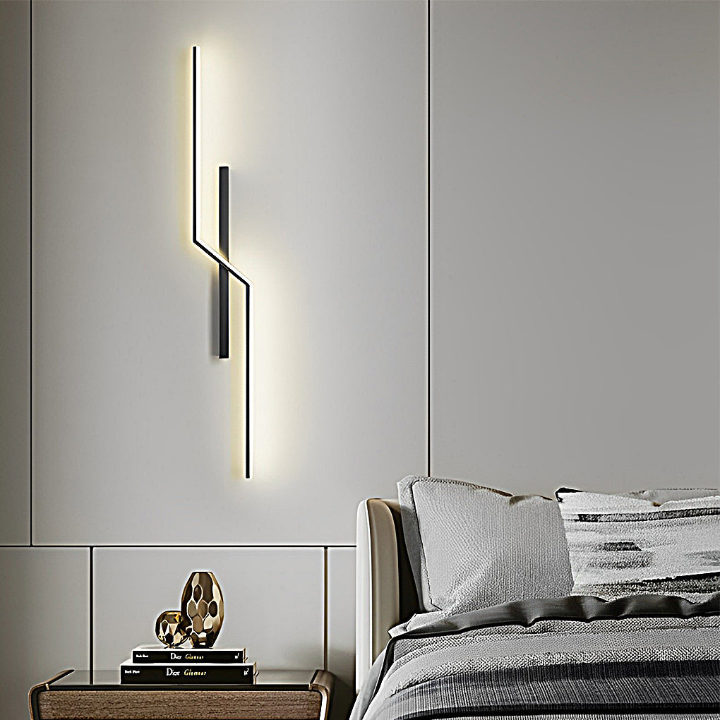 Sleek Modern LED Wall Sconce - Minimalist Decorative Light