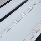 Modern Minimalist LED Rectangular Chandelier Ceiling Light
