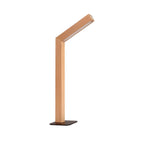 Premium Nordic Touch-Controlled LED Desk Lamp with Dual Magnetic Wooden Base
