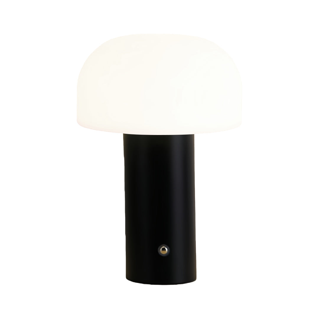 Premium Iron Base Mushroom Shade Table Lamp