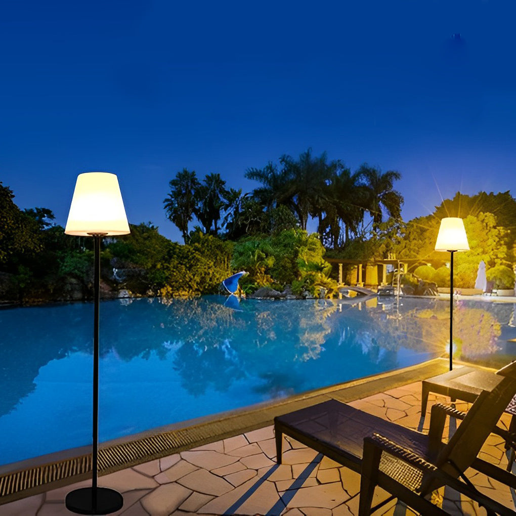 Premium LED Metal Outdoor Floor Lamps