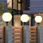 Premium Waterproof LED Solar Pillar Lights for Outdoor Use