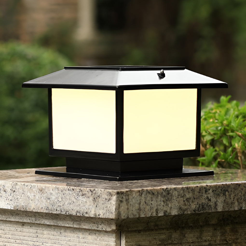 Premium Waterproof LED Outdoor Pillar Lights for Fences