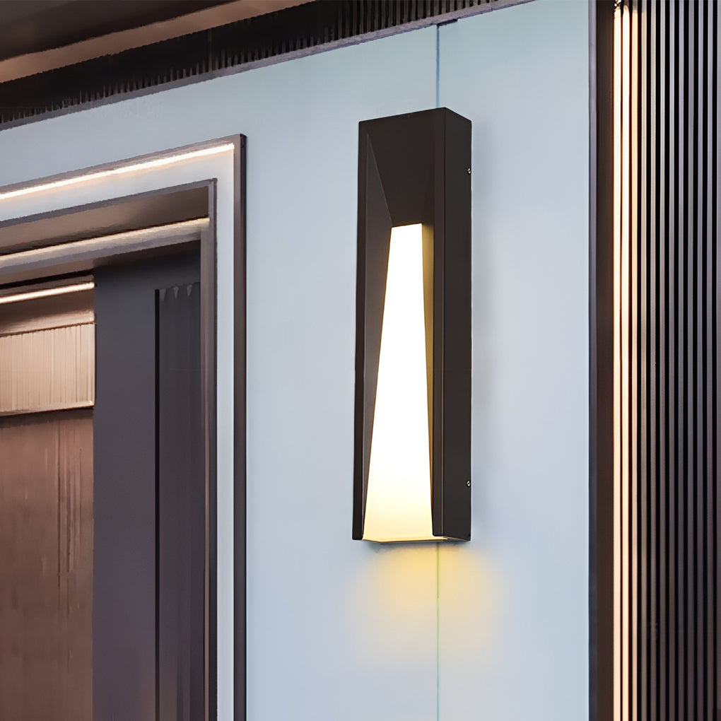 Premium Modern Rectangular LED Outdoor Wall Lights