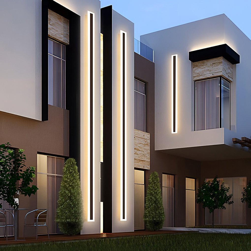 Premium Outdoor Linear Acrylic Wall Sconce
