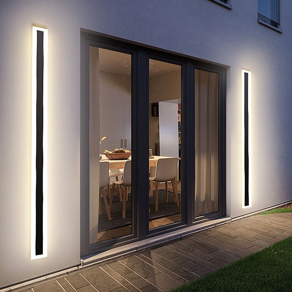 Premium Outdoor Linear Acrylic Wall Sconce