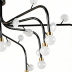 Adjustable Modern Retro Chandelier - Stylish Ceiling Light