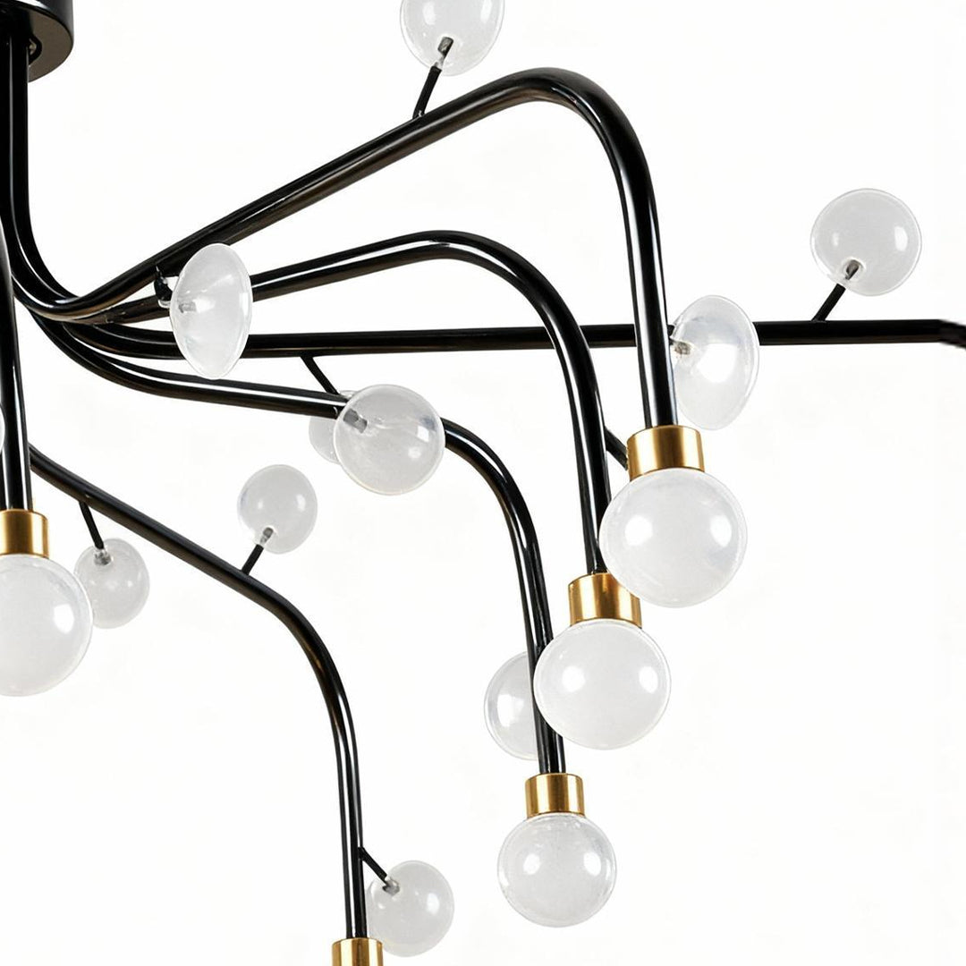 Adjustable Modern Retro Chandelier - Stylish Ceiling Light