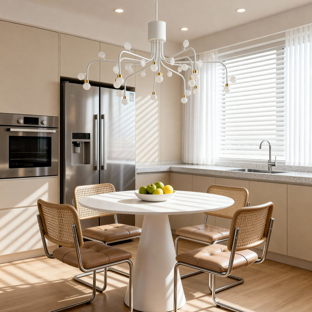 Adjustable Modern Retro Chandelier - Stylish Ceiling Light