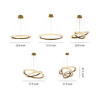 Luxury Modern Round Chandelier Ceiling Light