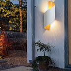 Premium Dual-Sided LED Spiral Wall Light - Waterproof Design
