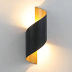 Premium Dual-Sided LED Spiral Wall Light - Waterproof Design