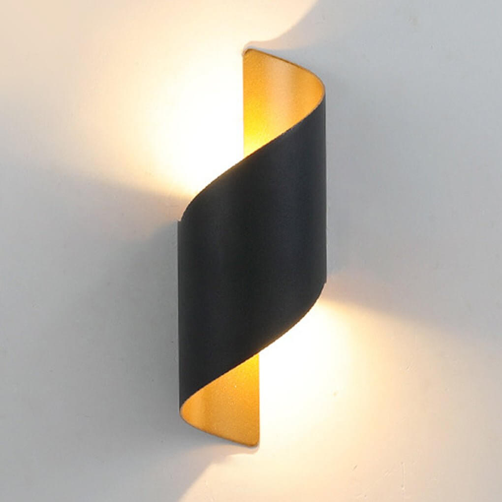 Premium Dual-Sided LED Spiral Wall Light - Waterproof Design