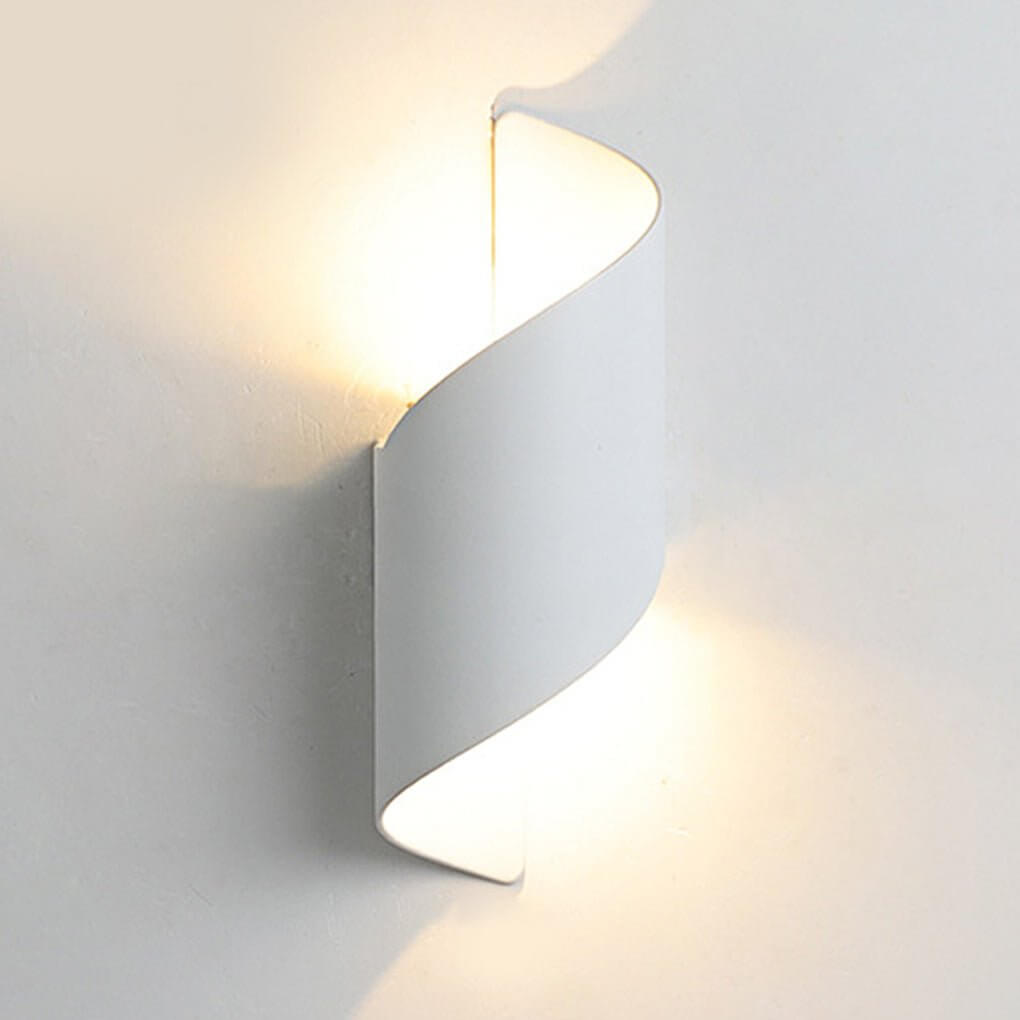 Premium Dual-Sided LED Spiral Wall Light - Waterproof Design