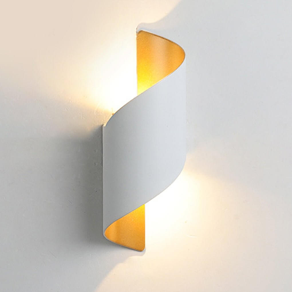 Premium Dual-Sided LED Spiral Wall Light - Waterproof Design