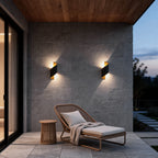 Premium Dual-Sided LED Spiral Wall Light - Waterproof Design