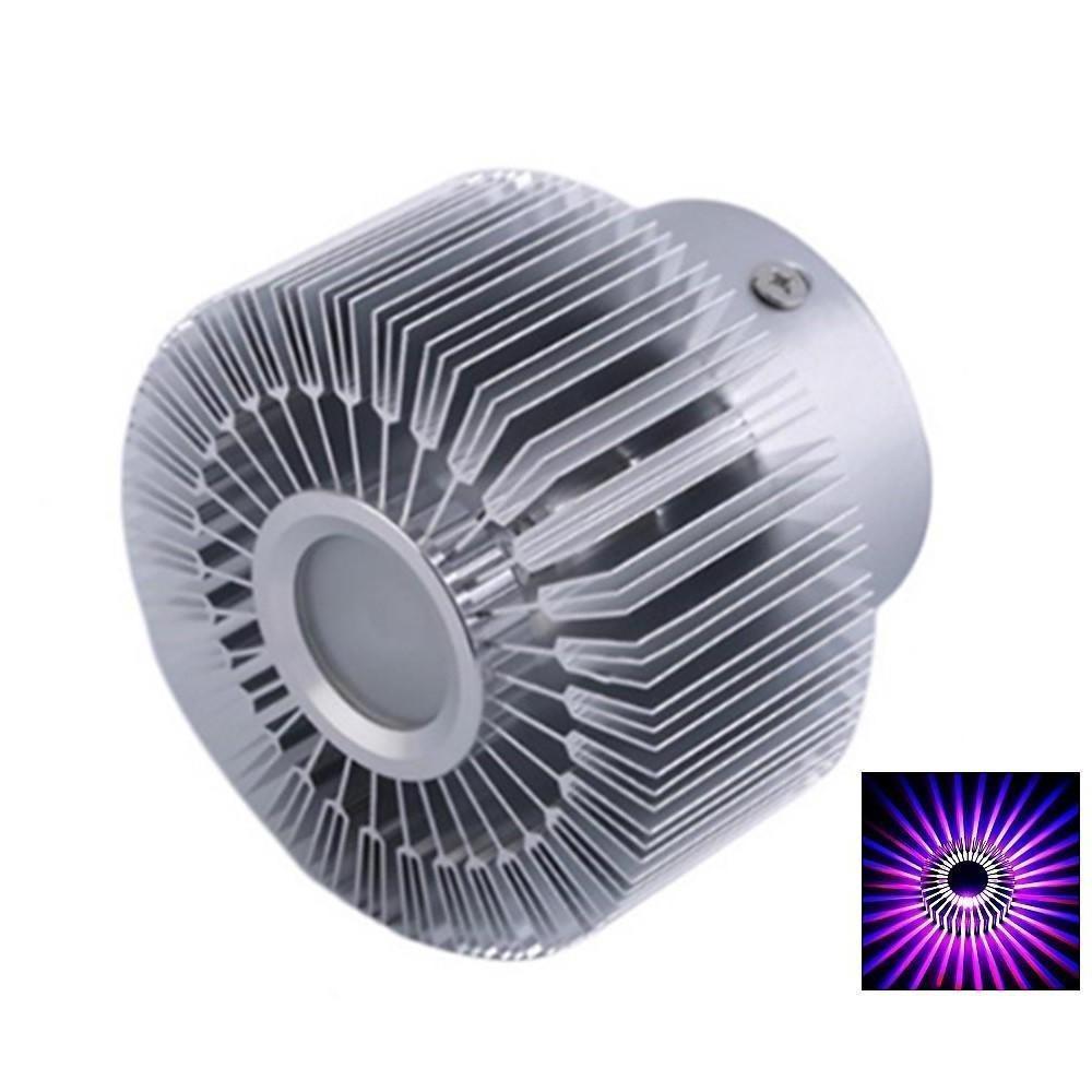 Contemporary Sunburst LED Ceiling Light Fixture