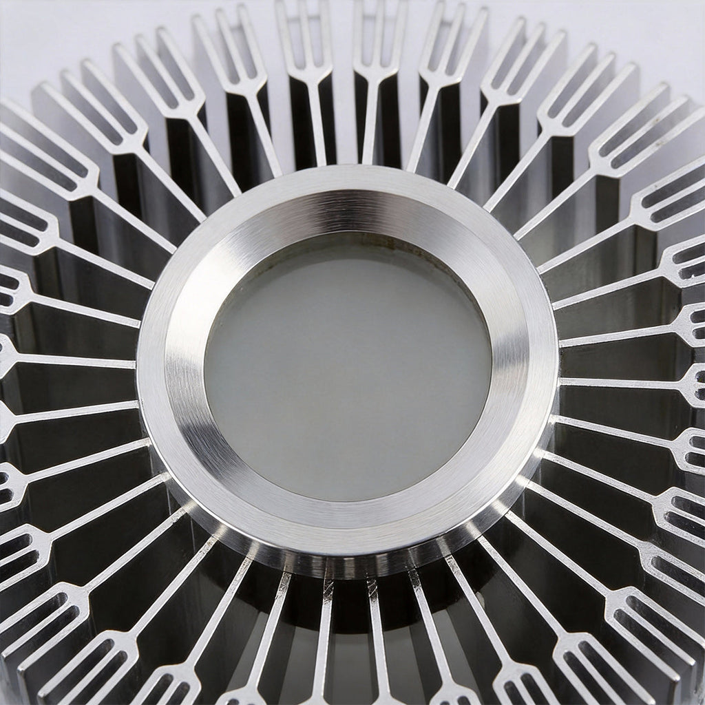Contemporary Sunburst LED Ceiling Light Fixture