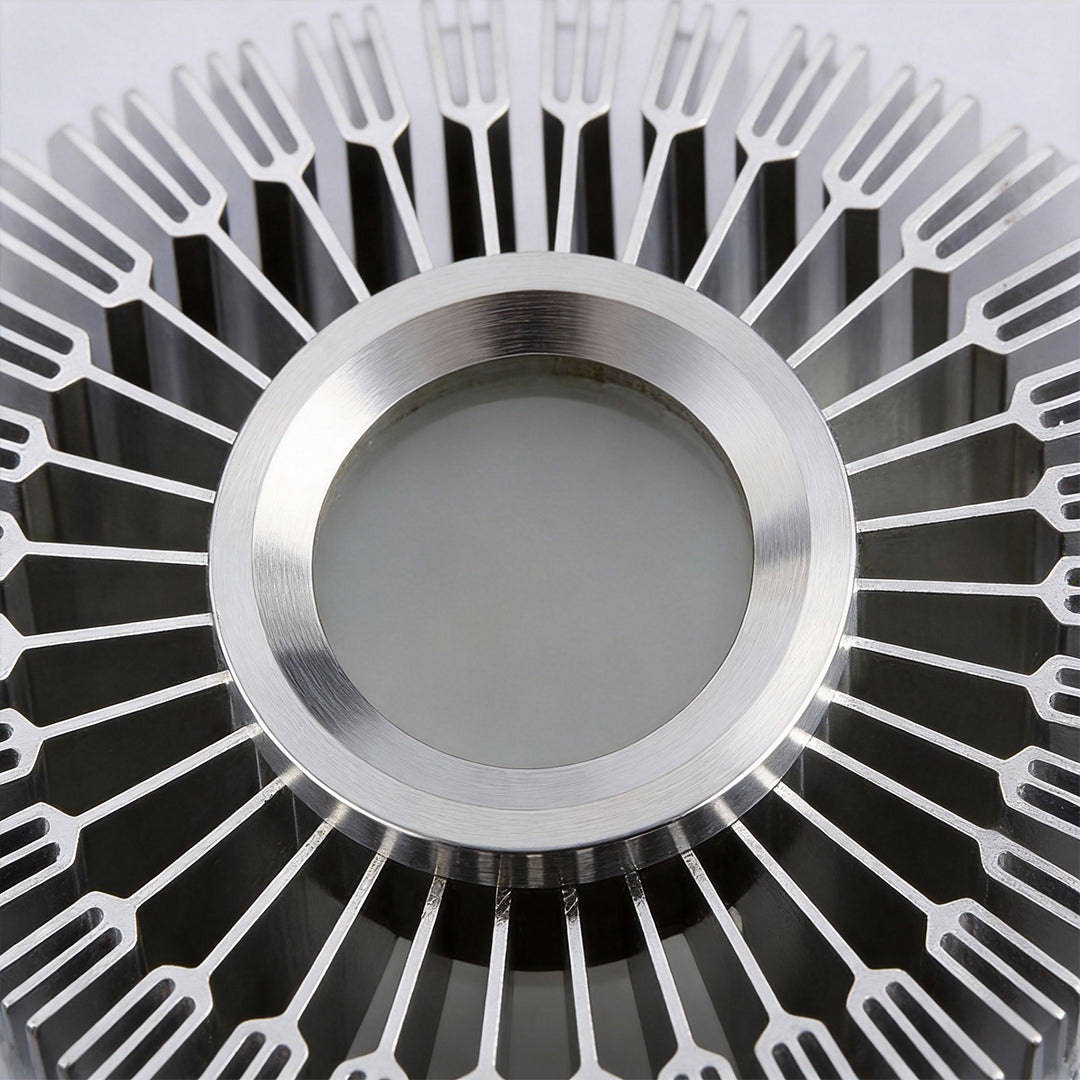 Contemporary Sunburst LED Ceiling Light Fixture