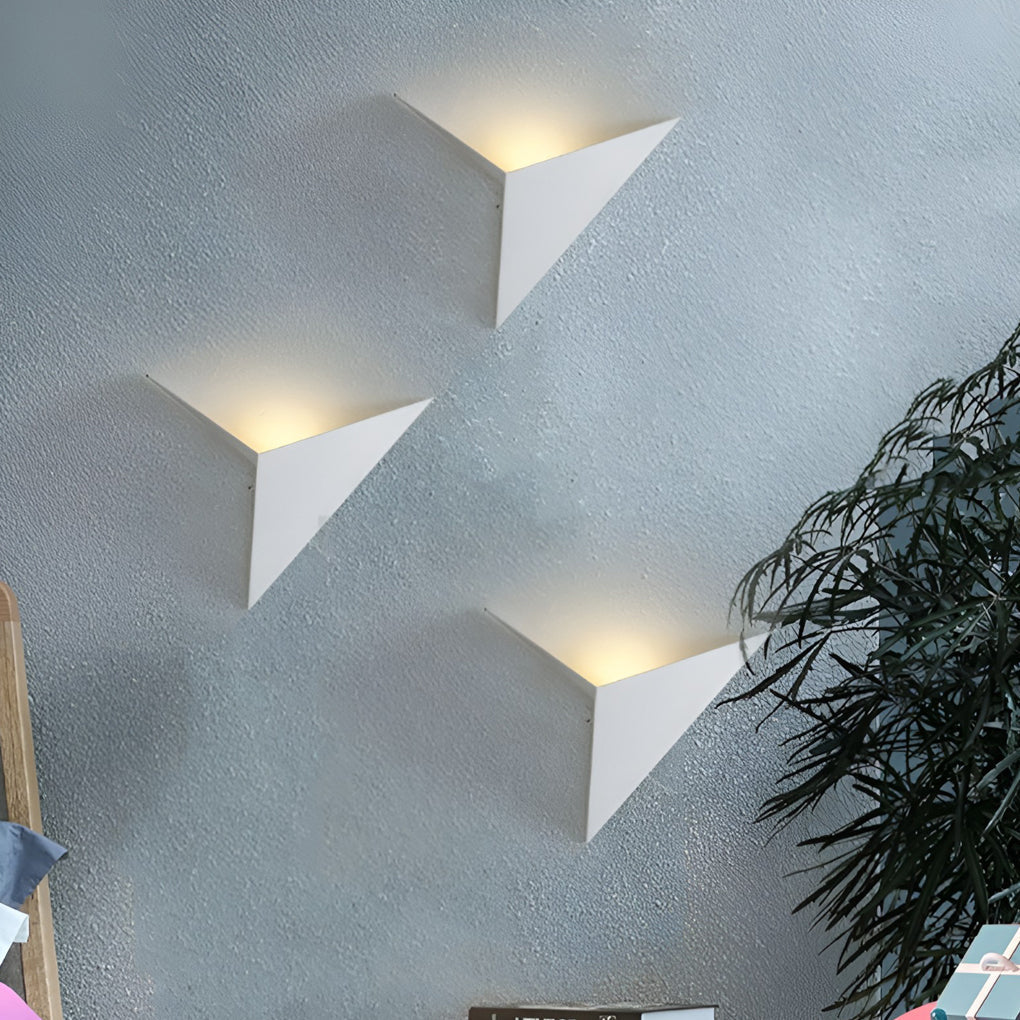Geometric Triangle LED Wall Sconce - Modern Home Lighting