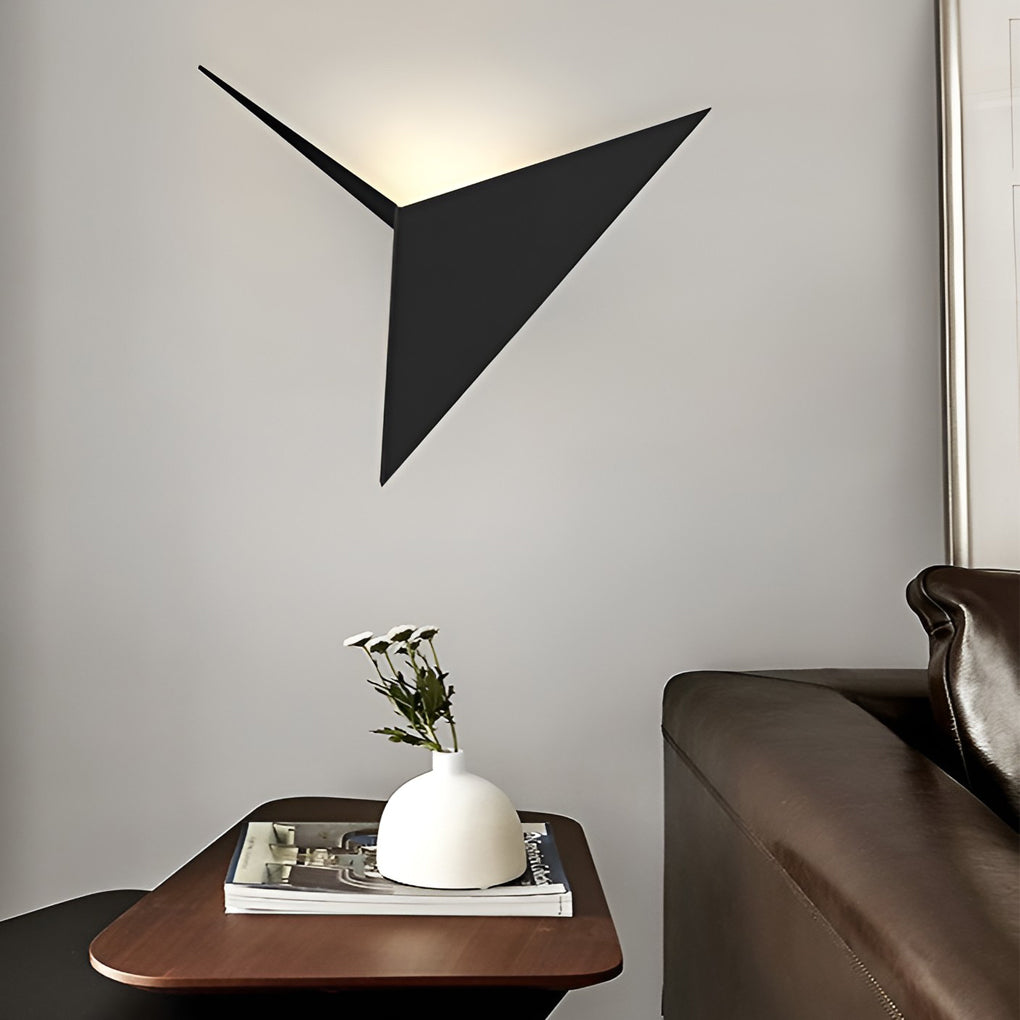 Geometric Triangle LED Wall Sconce - Modern Home Lighting