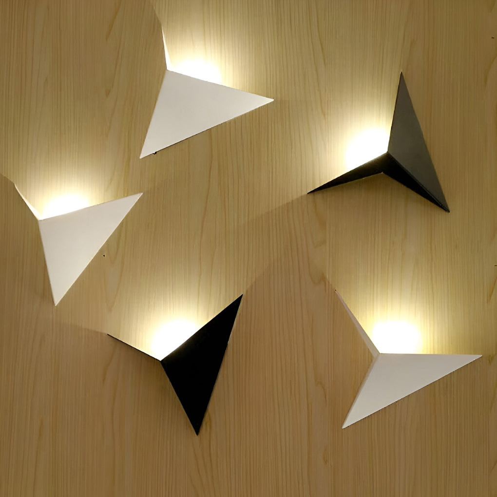 Geometric Triangle LED Wall Sconce - Modern Home Lighting