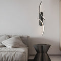 Contemporary S-Shaped LED Wall Sconce