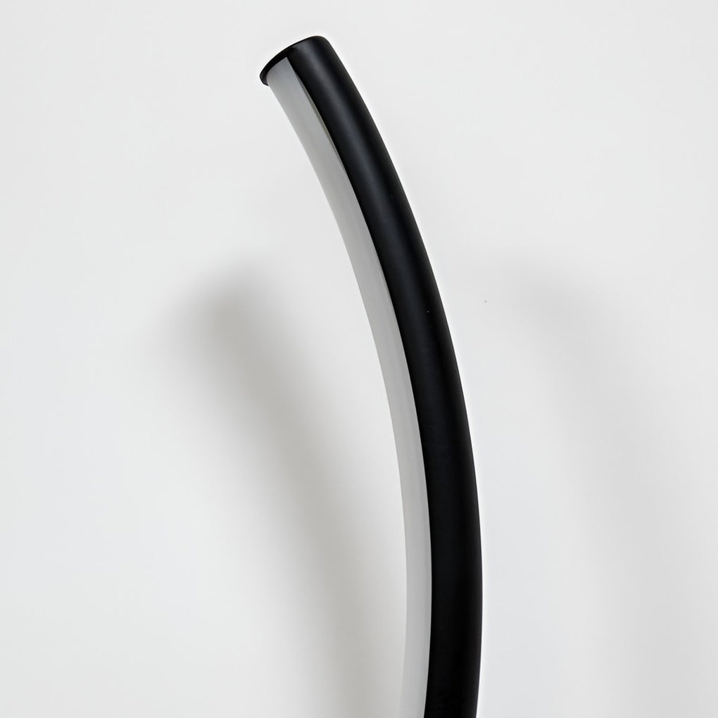 Contemporary S-Shaped LED Wall Sconce