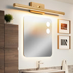 Premium Japanese Rotatable LED Wood Bathroom Vanity Light