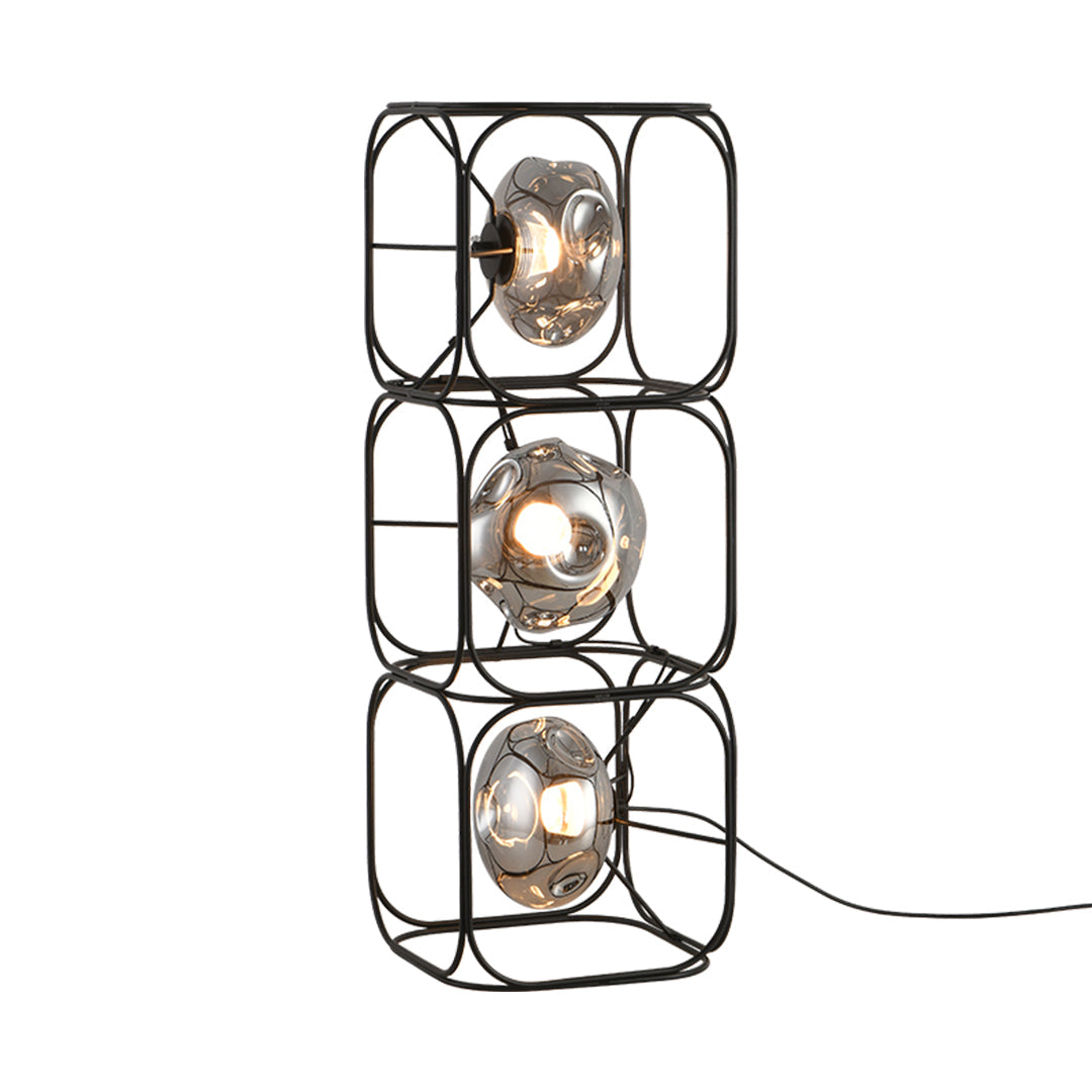 Stackable LED Eye-Care Cube Table Lamp
