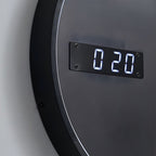 Premium Astronaut Moon LED Wall Light with Digital Clock - 3 Color Options