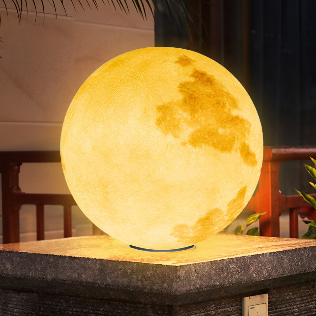 Moonstone Outdoor Decorative Pillar Light