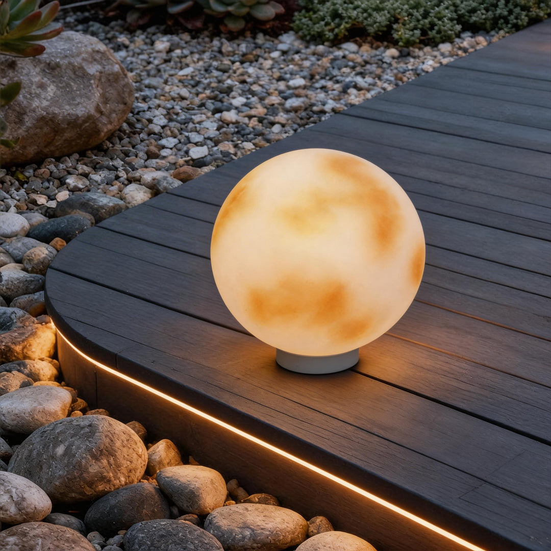 Moonstone Outdoor Decorative Pillar Light