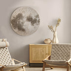 Modern Sandstone Moon Wall Lamp - USB Decorative Light