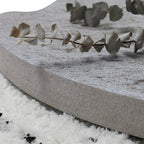 Modern Sandstone Moon Wall Lamp - USB Decorative Light