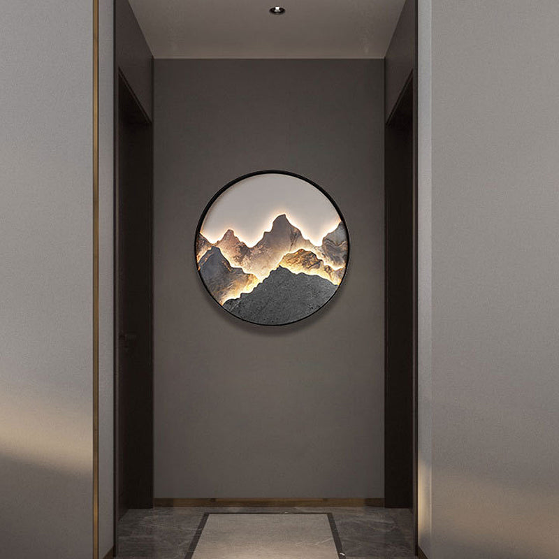 Mountain Landscape LED Wall Light
