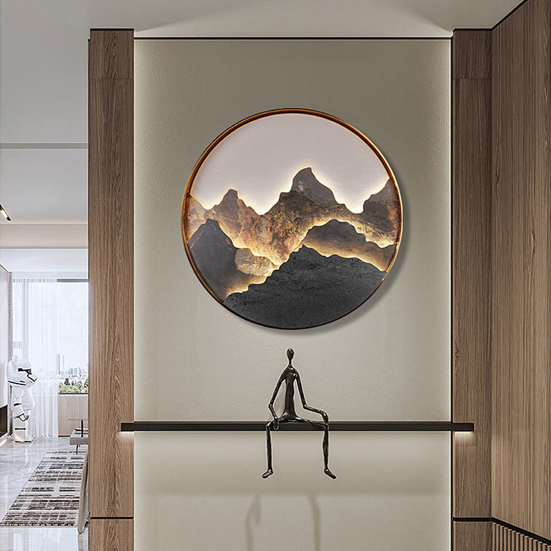 Mountain Landscape LED Wall Light